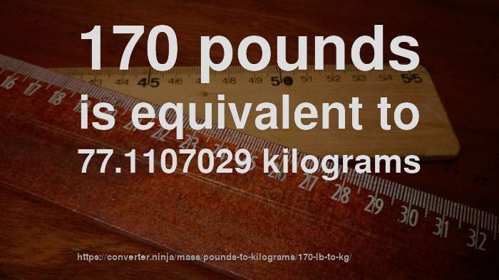 How Much Is 54 Kg In Pounds