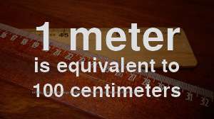 1 m to cm - How long is 1 meter in centimeters? [CONVERT]