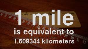 convertisseur miles kilometre heure