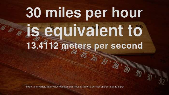 30-mph-to-m-s-how-fast-is-30-miles-per-hour-in-meters-per-second