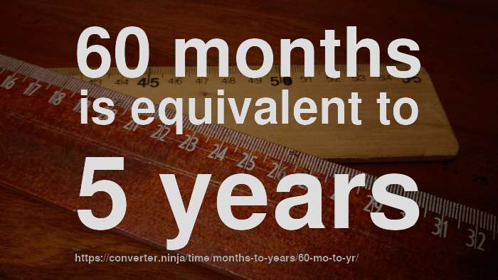 60-mo-to-yr-how-long-is-60-months-in-years-convert