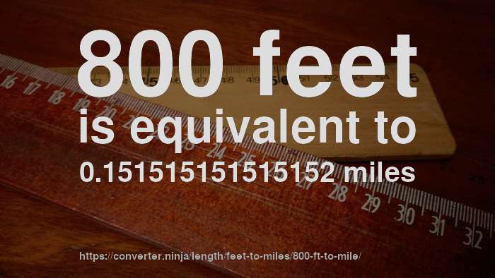 800-ft-to-mile-how-long-is-800-feet-in-miles-convert